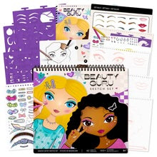 Beauty Guru Make-up & Hair Design Sketch Portfolio