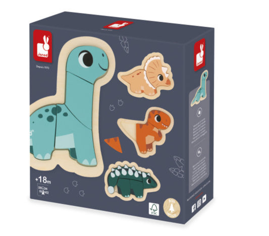 Dino 4 Progressive Puzzles