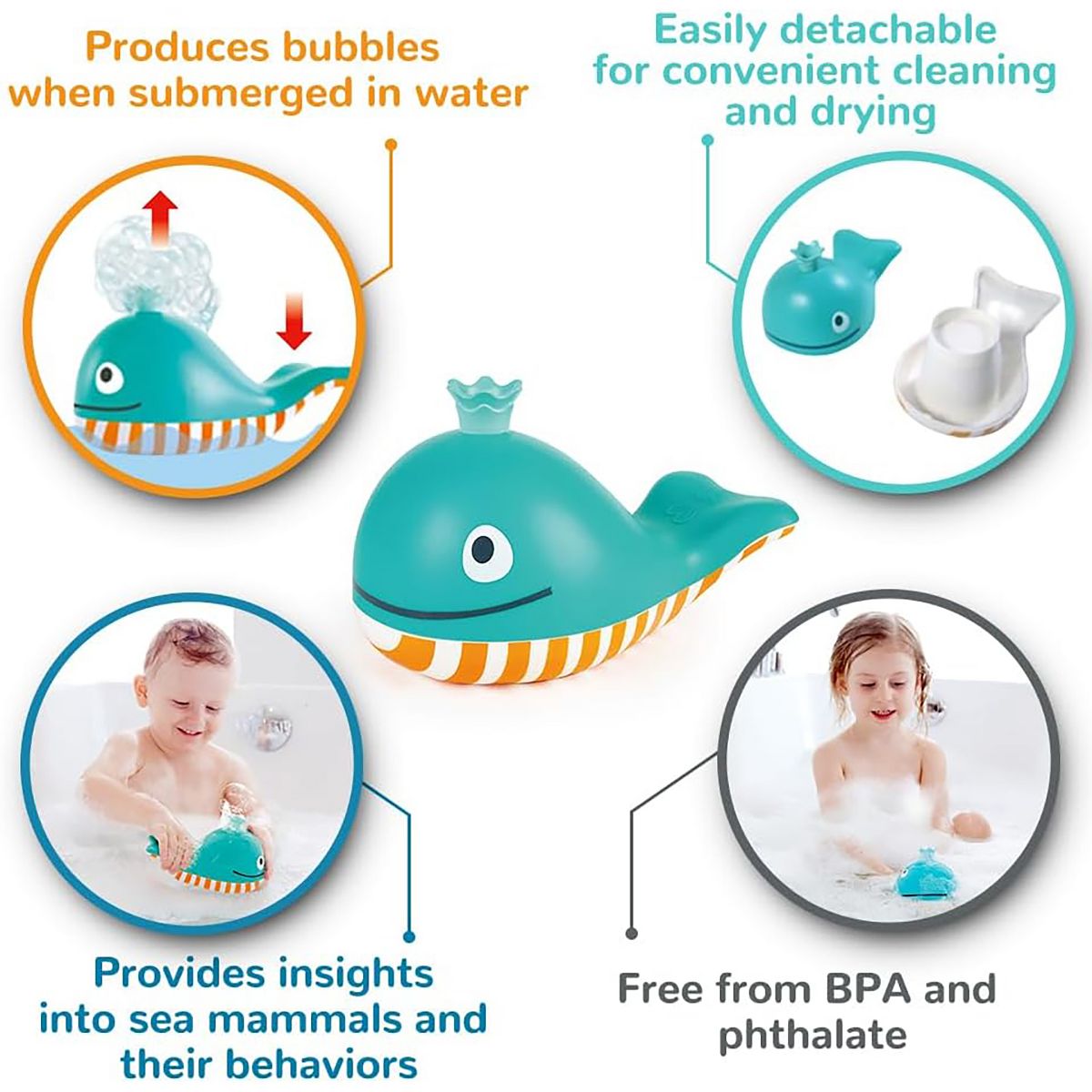 Hape Bubble Blowing Whale