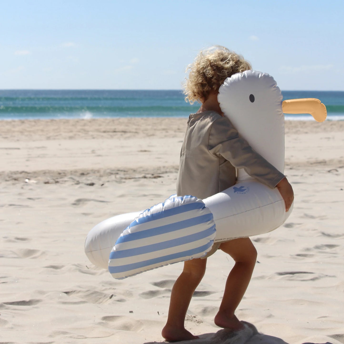 Kiddy Float Seagull Blue Stripe