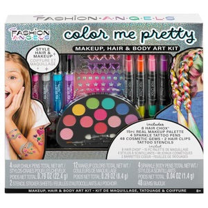 Color Me Pretty Makeup, Hair & Body Art Kit