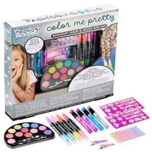 Color Me Pretty Makeup, Hair & Body Art Kit