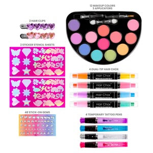 Color Me Pretty Makeup, Hair & Body Art Kit