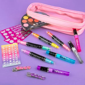 Color Me Pretty Makeup, Hair & Body Art Kit