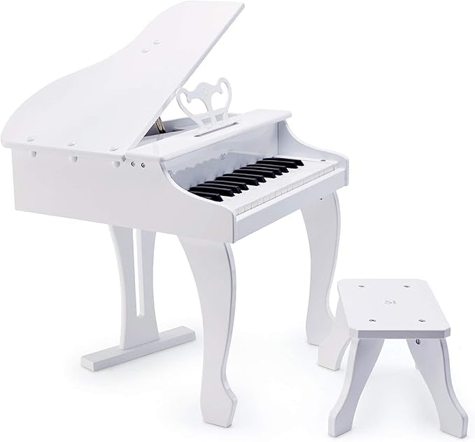 Deluxe White Grand Thirty Key Piano