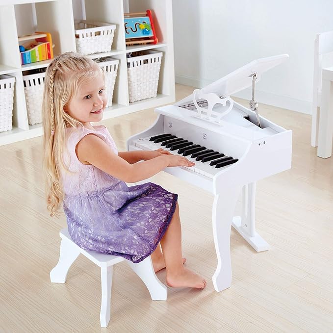 Deluxe White Grand Thirty Key Piano