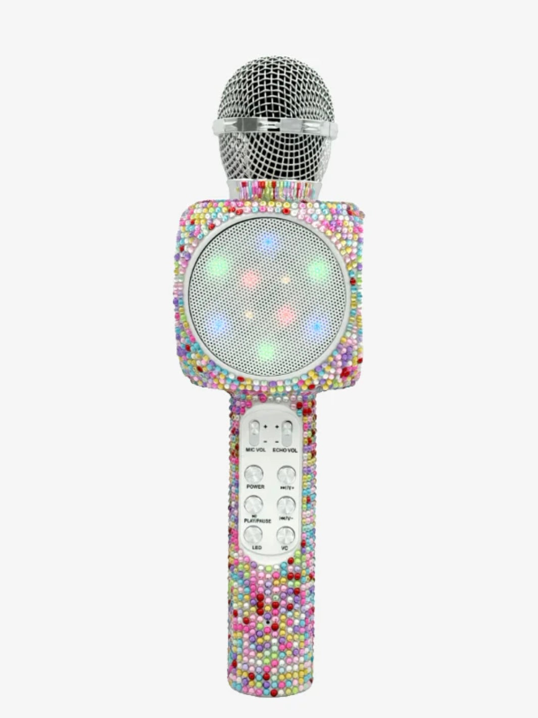 Confetti Bling Karaoke Mic & Speaker