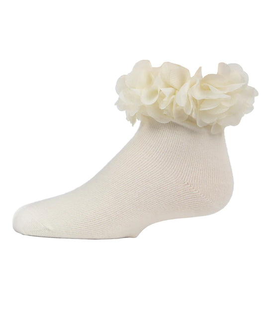 Winter White Halo Anklet Socks