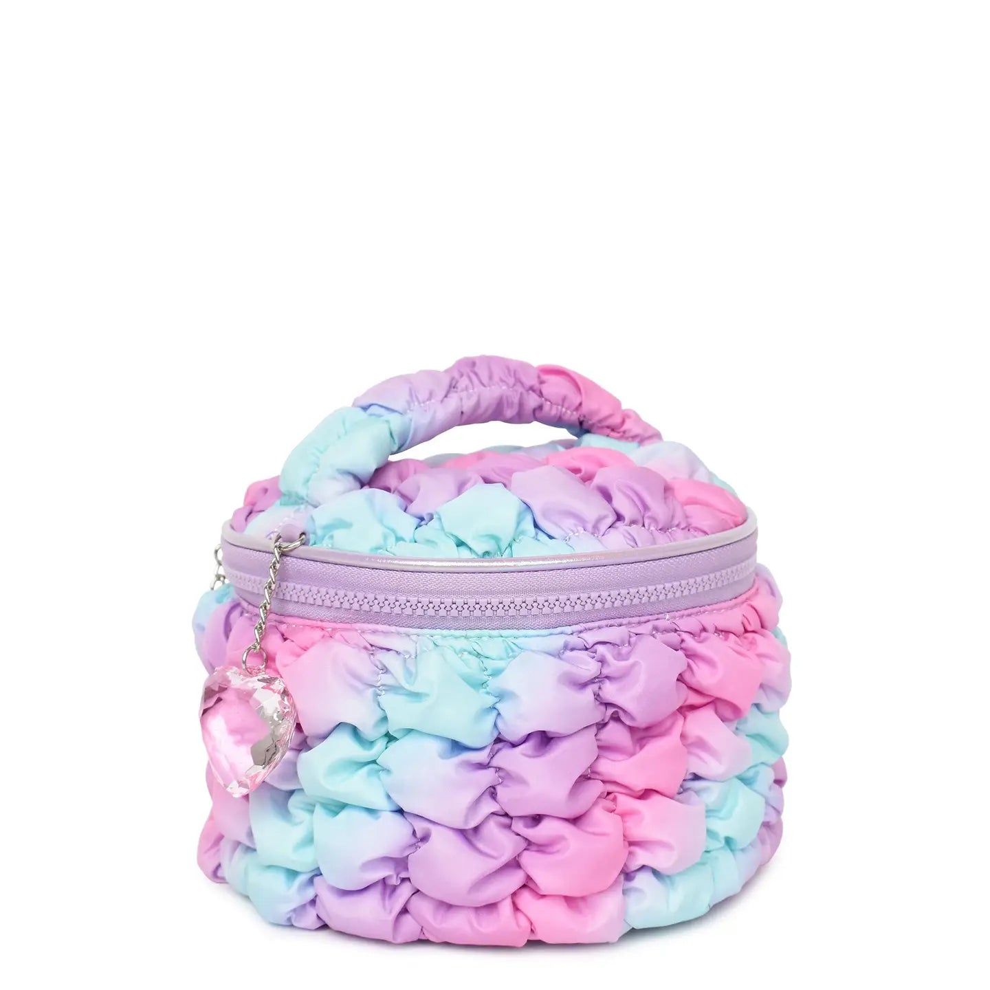 Scrunchies Ombré Glam Bag Heart Charm