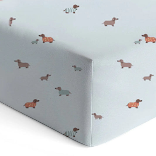 Woof Crib Sheet