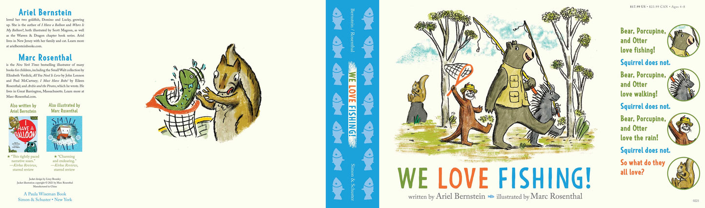 We Love Fishing! Book
