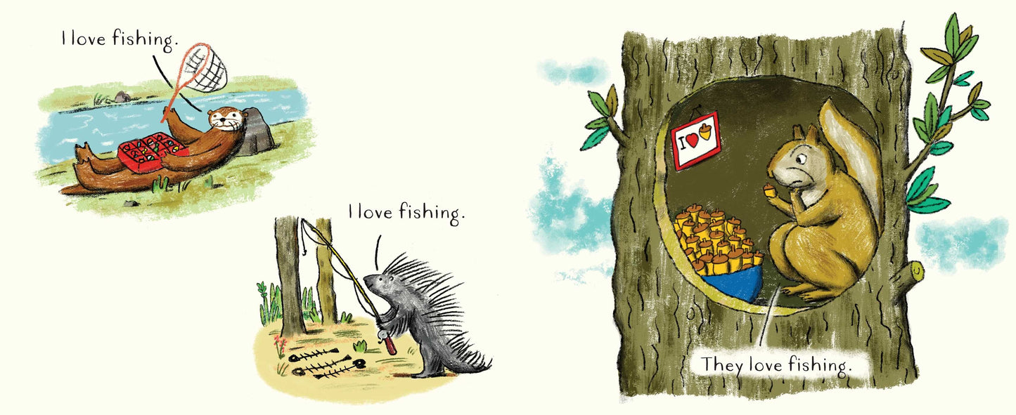 We Love Fishing! Book