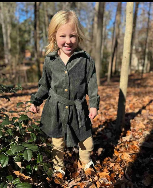 Olive Shannon Coat Dress