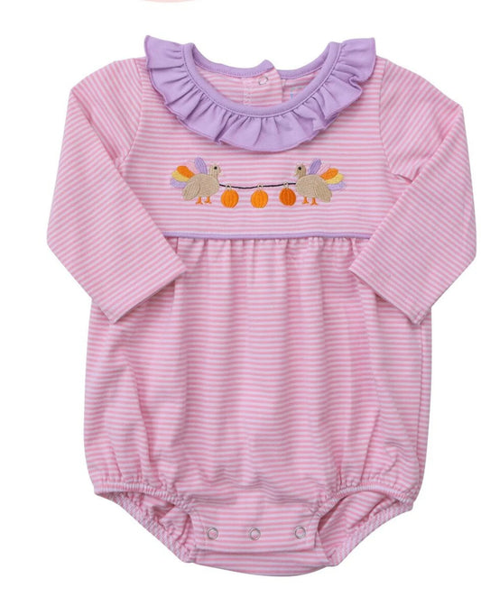Pink Turkey Ruffle Bubble