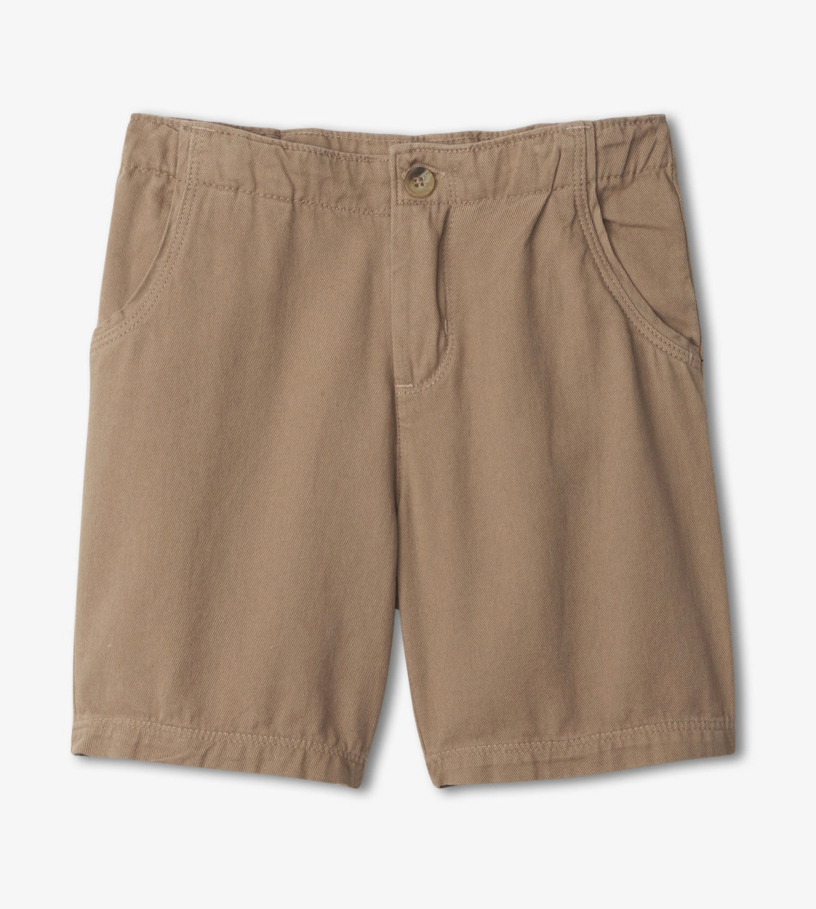 Khaki Twill Shorts