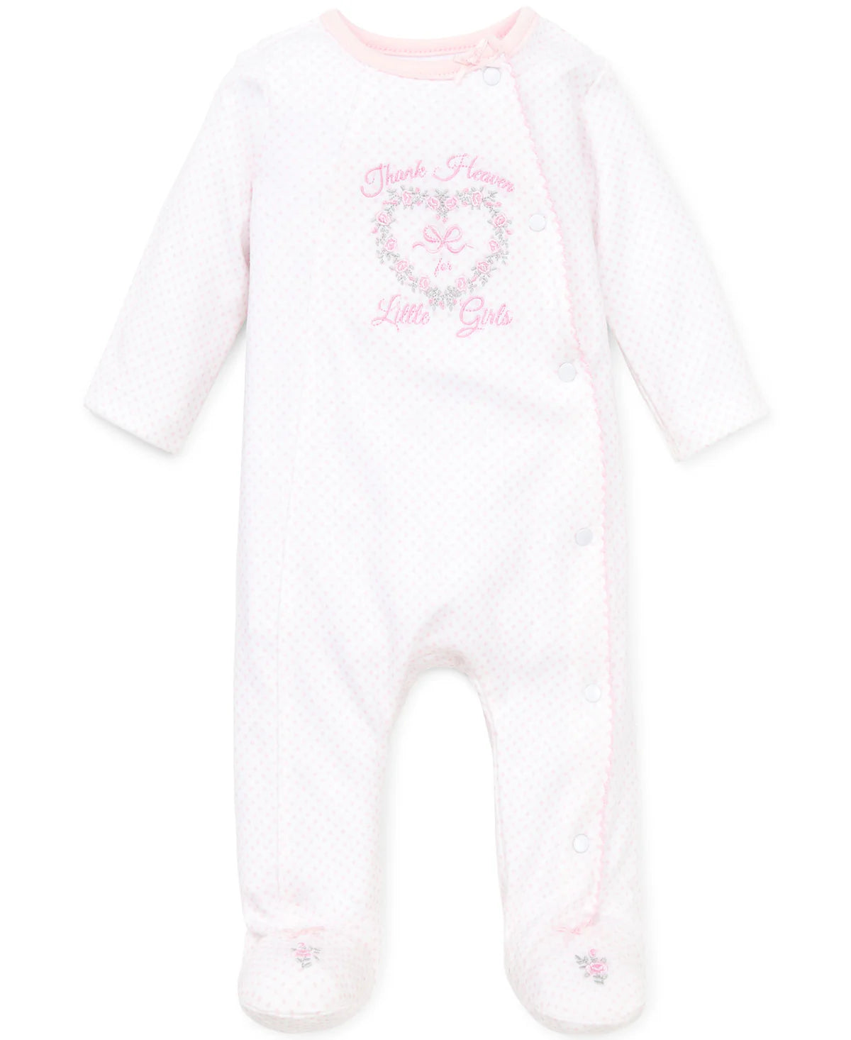 Thank Heaven For Little Girls Footie