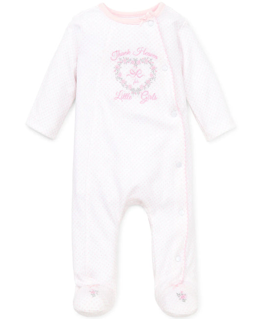 Thank Heaven For Little Girls Footie