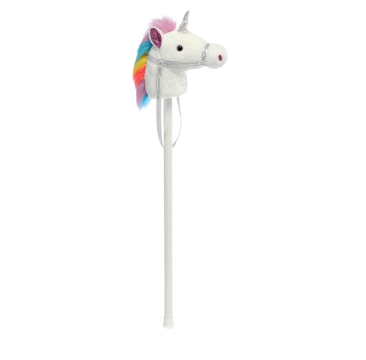 37" Unicorn White Giddy-Up Friend