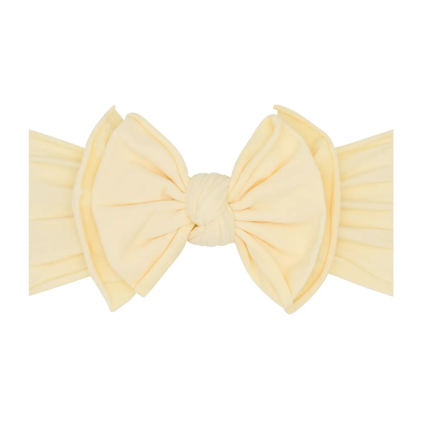 Fab-Bow-Lous Honey Suckle Yellow Headband