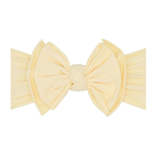 Fab-Bow-Lous Honey Suckle Yellow Headband