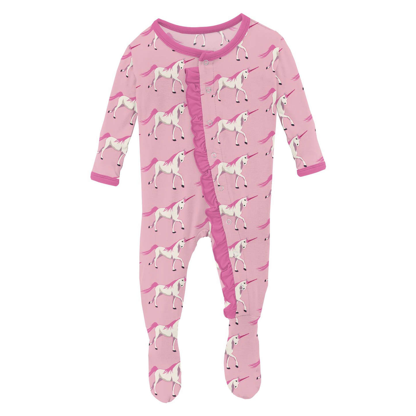 Cake Pop Unicorn Footie W Snaps