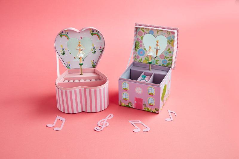 Heart Musical Jewelry Box