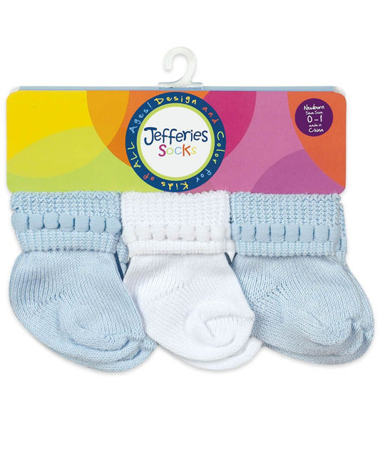 Rock-A-Bye Turn Cuff Socks 6 Pair Pack 62130