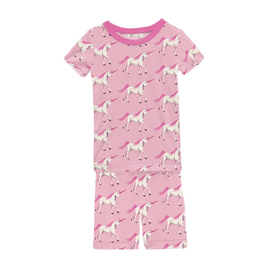 Cake Pop Prancing Unicorn SS PJ Set