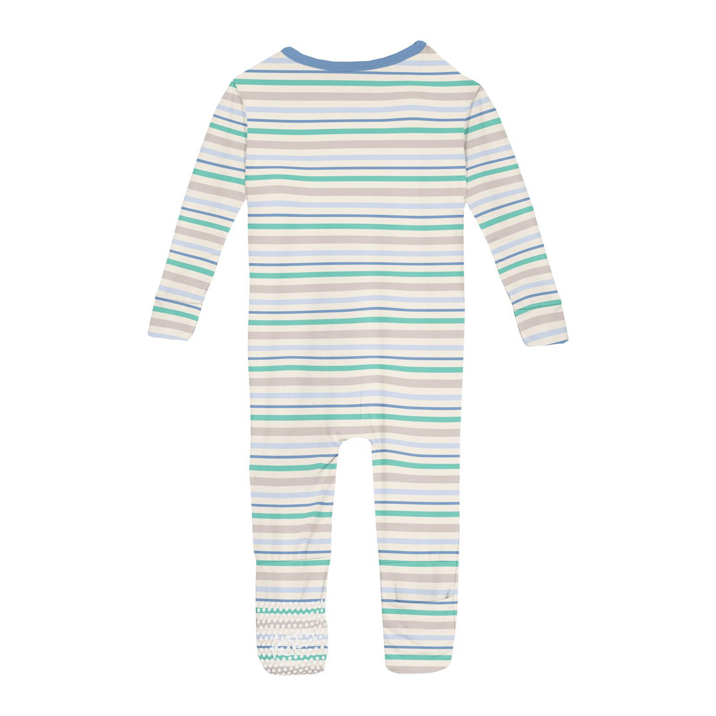 Mythical Stripe 2 Way Zip Footie