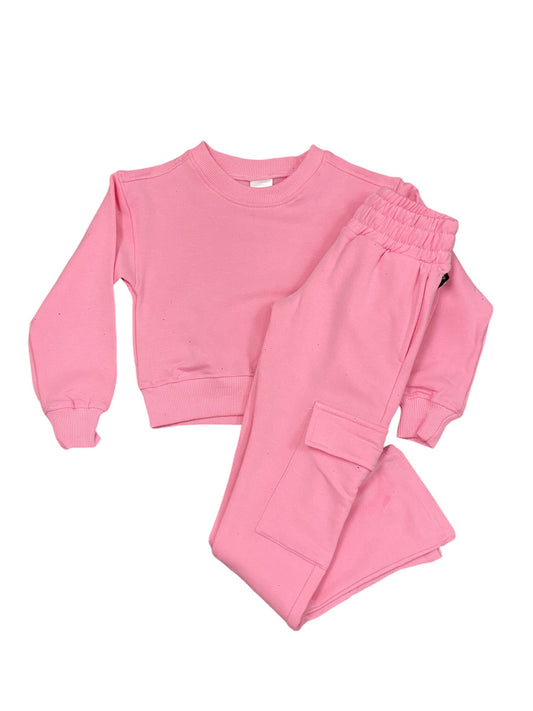 Begonia Pink Soft Cloud Crew Neck