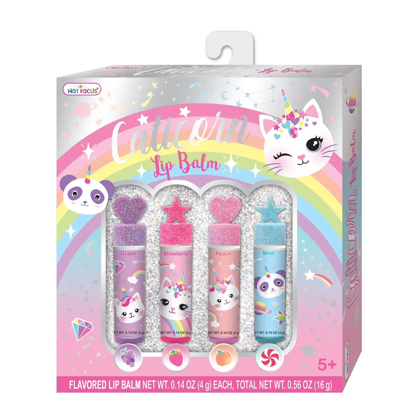 Caticorn Lip Balm Set