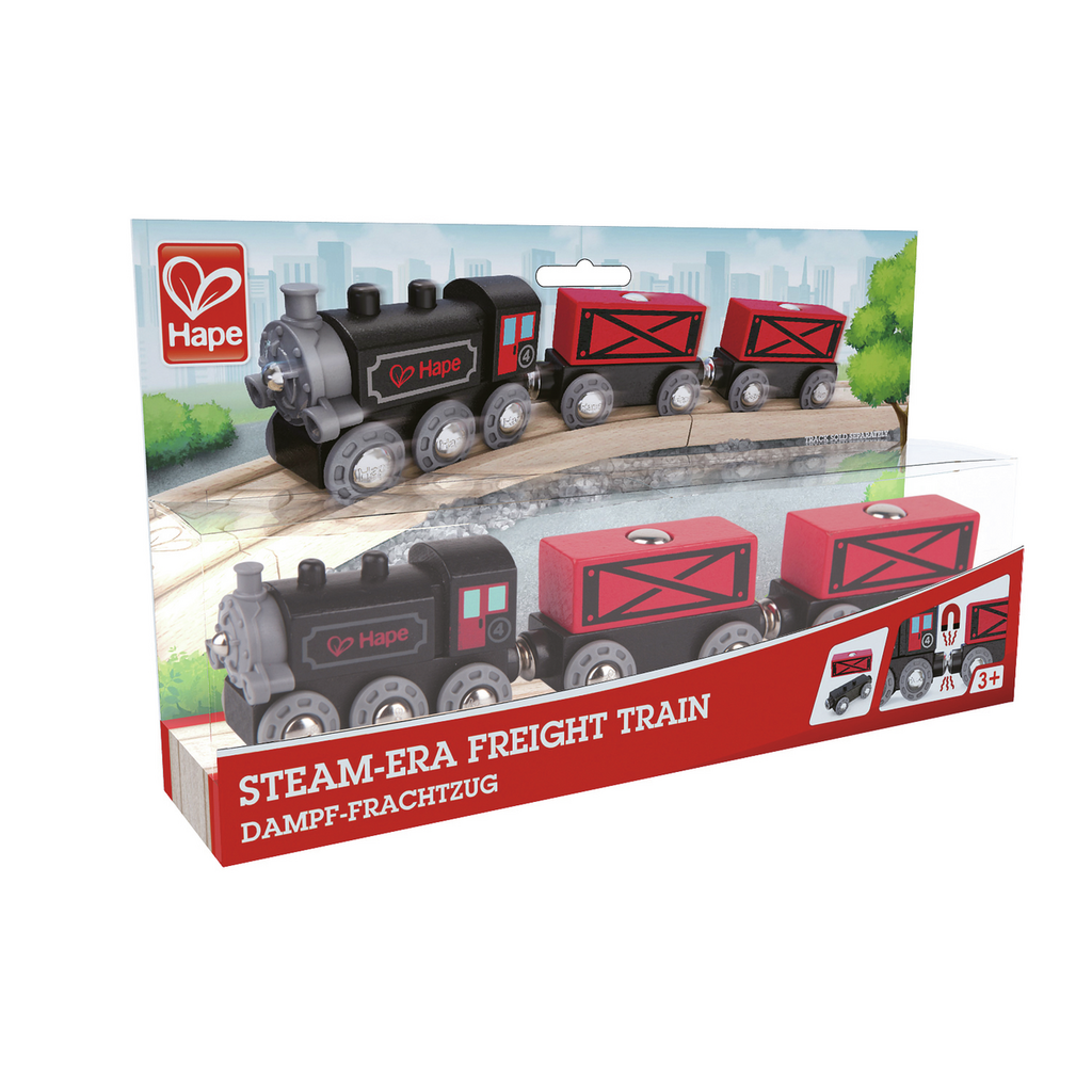 Steam-Era Freight Train