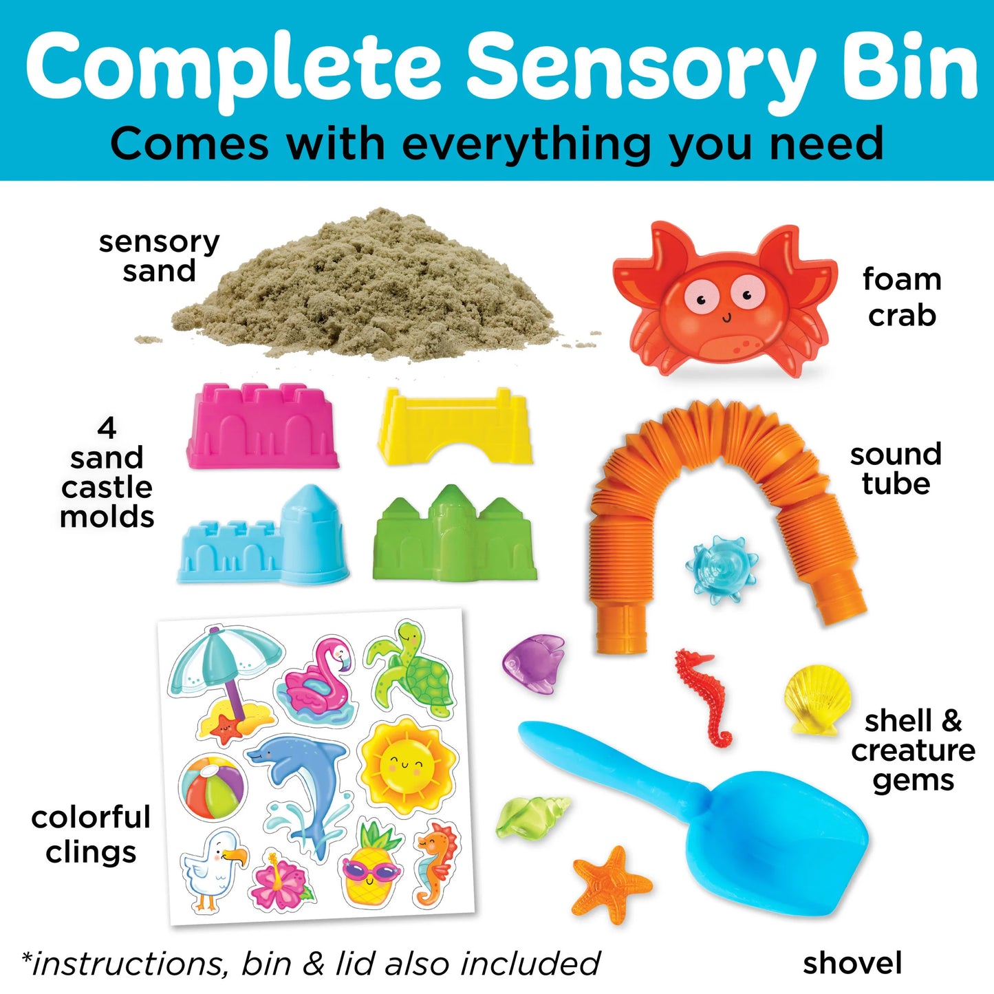 Sensory Bin - Beach