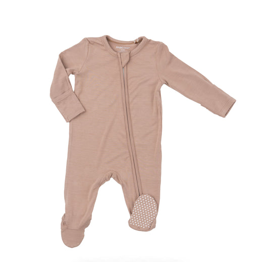 Tuscany Solid 2-Way Zipper Footie