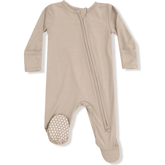 Smoke Gray Basic Footie