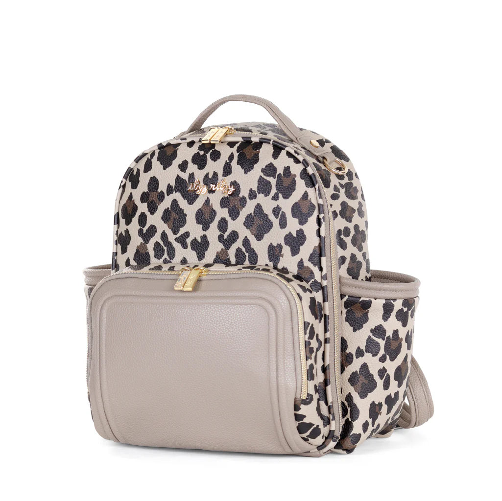Leopard Mini Diaper Bag