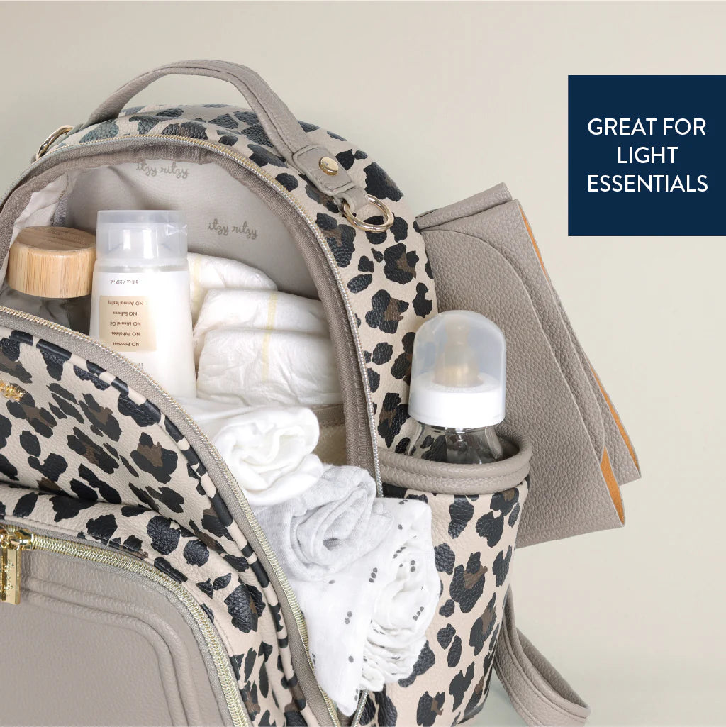 Leopard Mini Diaper Bag