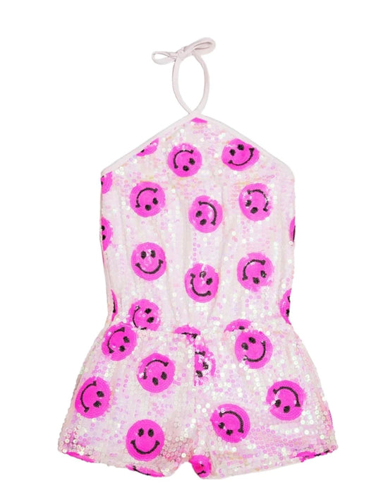 Happy Sequin Romper