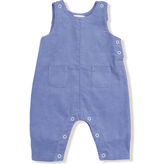 Stone Wash Corduroy Overalls