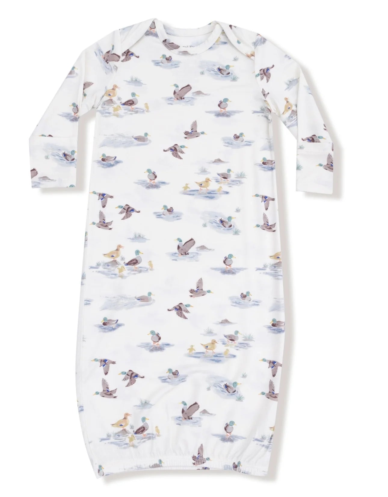 Migrating Mallards - Lap Shoulder Gown