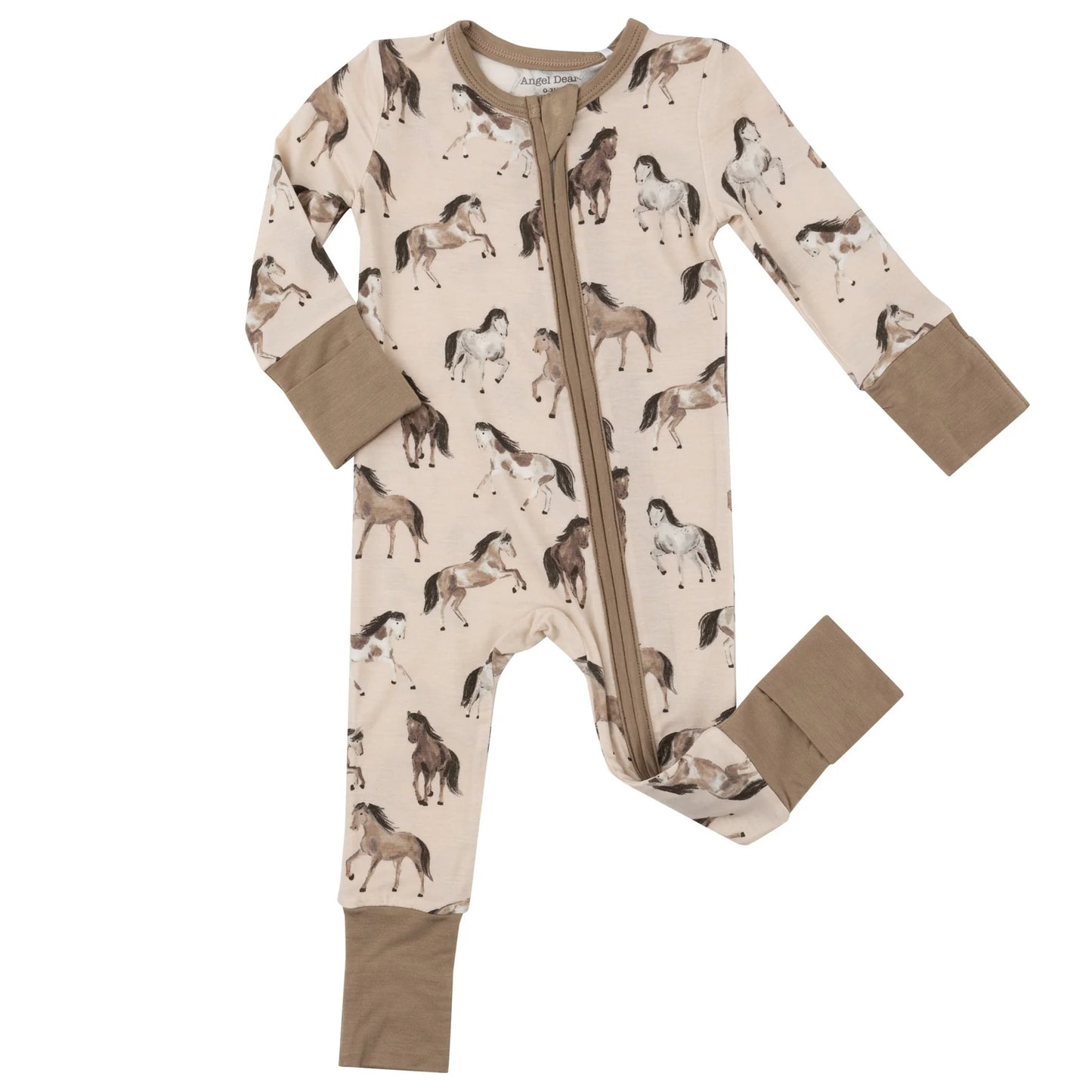 Horses Zip Romper
