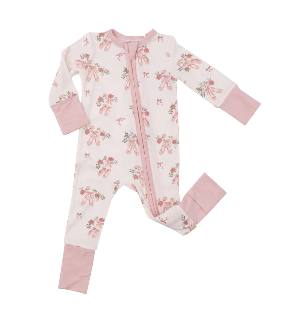 Ballet Shoes Zip Romper