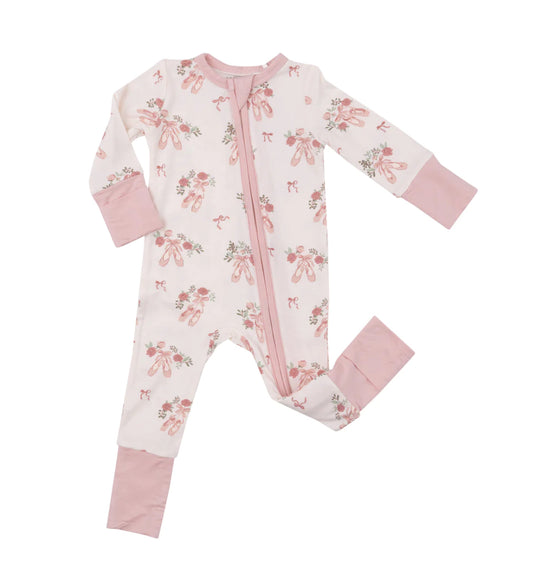 Ballet Shoes Zip Romper