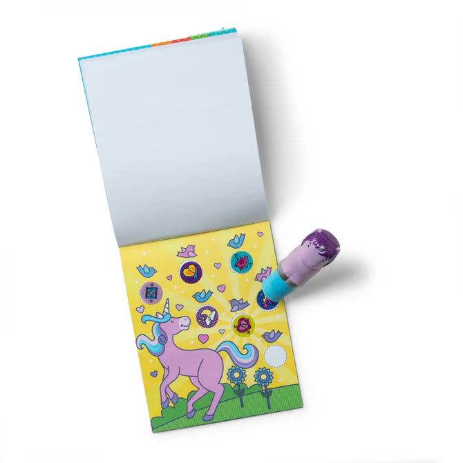 Sticker WOW! - Purple Unicorn
