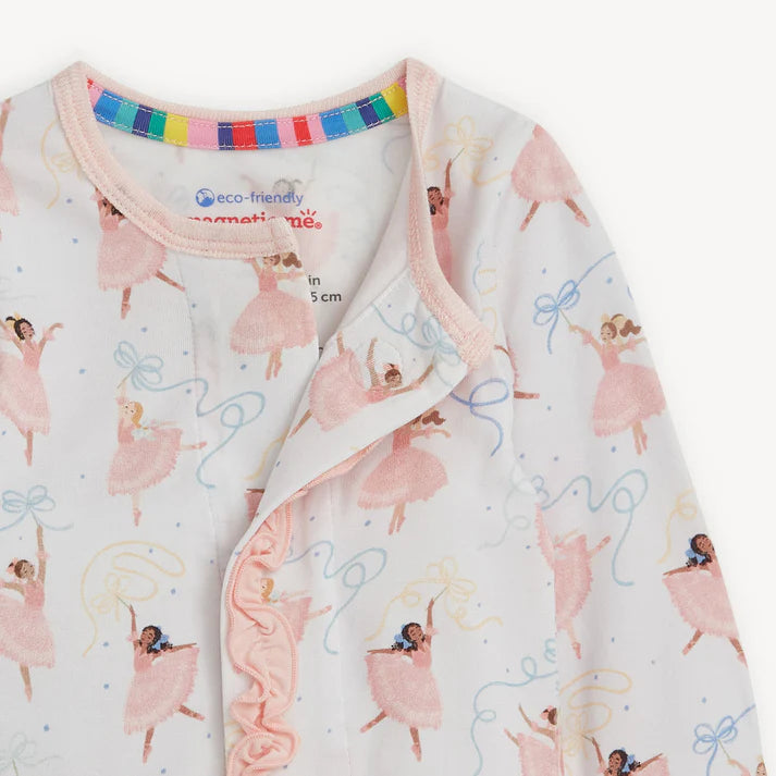 Pretty Plies Ruffle Modal Footie