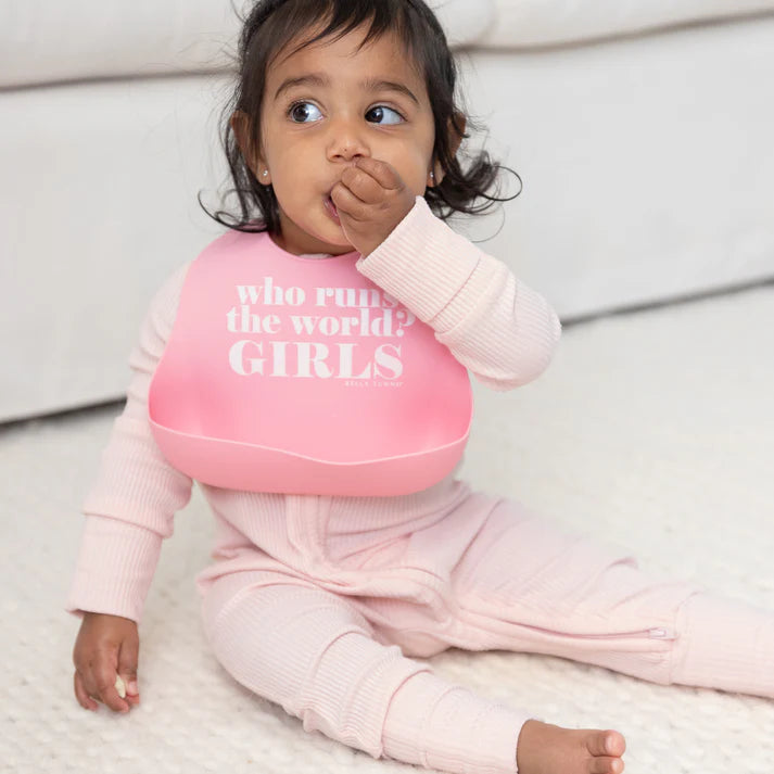 Who Runs the World Wonder Bib