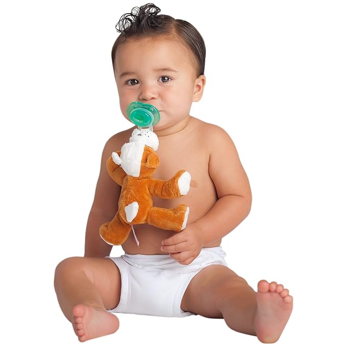 Barkley Bulldog Paci-Plushies Shakies