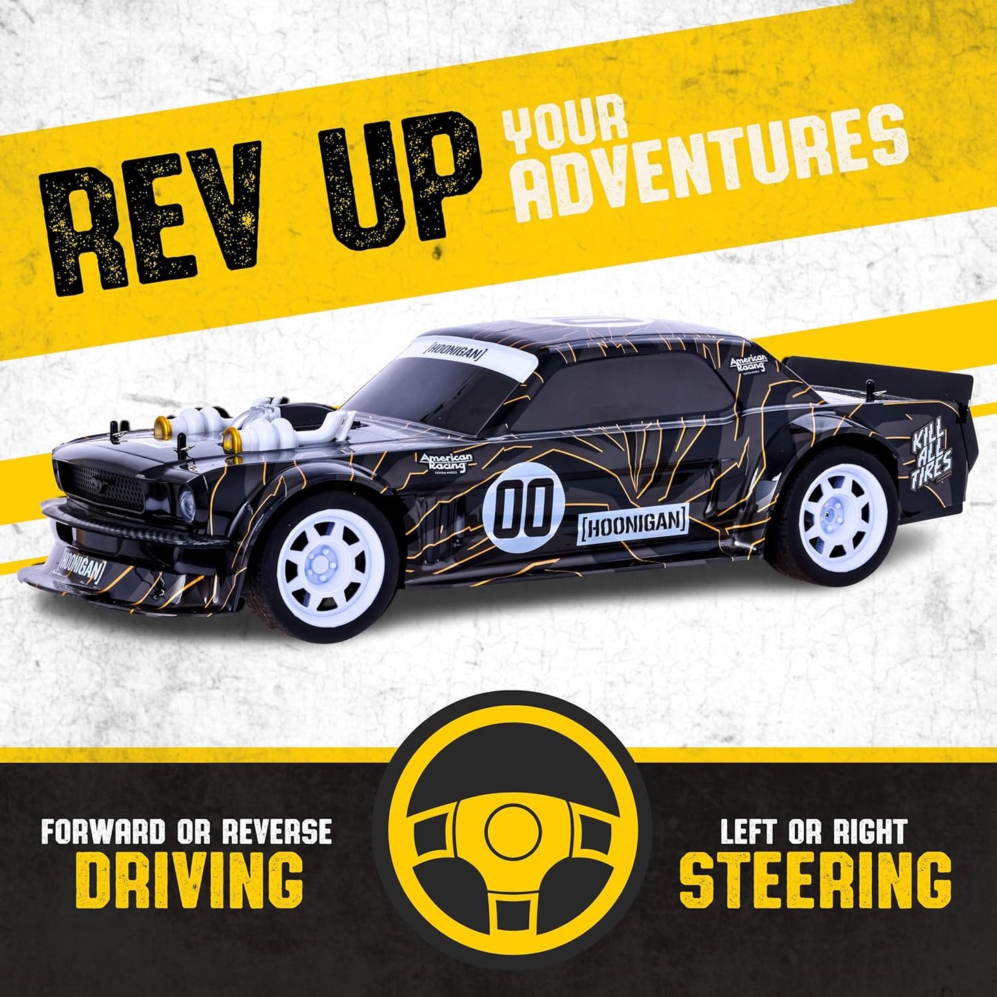 Ford Mustang Hoonicorn 1:8 RC Car