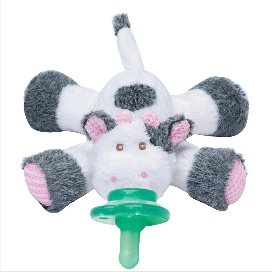 Cutsie Cow Paci-Plushies Buddies