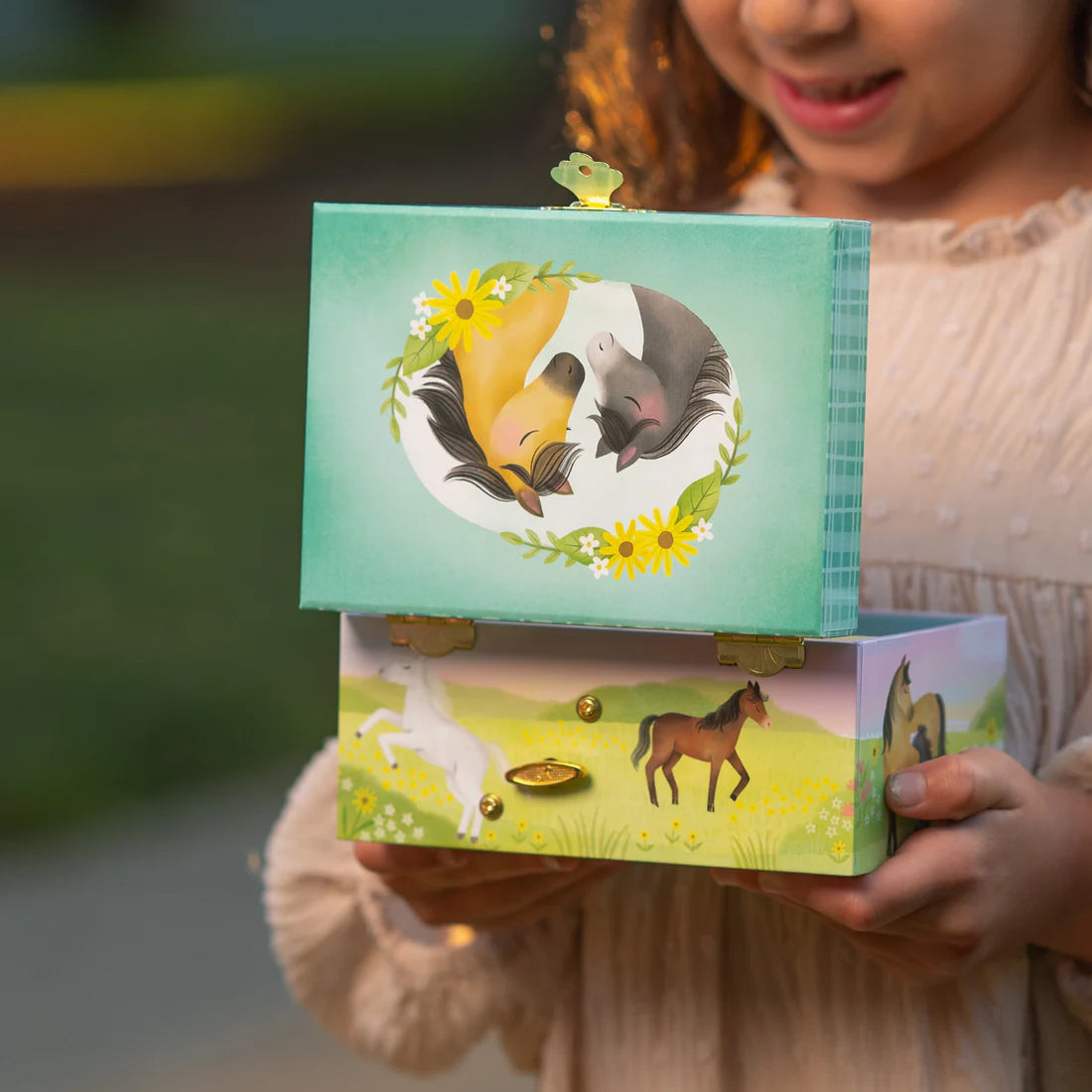 Home on the Range Horse Jewelry Box